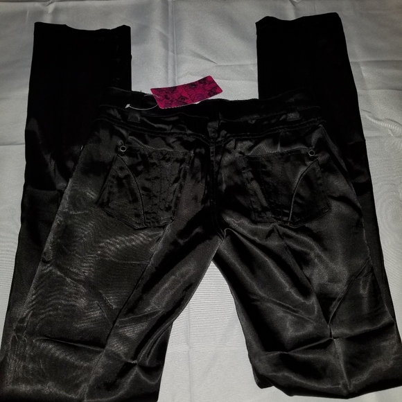 Modiva Retro Shiny Pants, 5 pocket - Picture 6 of 9